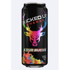 Bucked Up, PREMIUM Энергетический напиток, вкус Sour Bucks (Кислые мармеладки), 473 мл